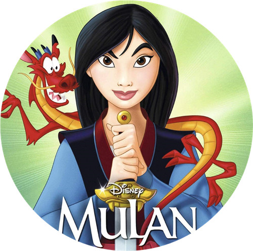 Cialda mulan film cartone - cialda,