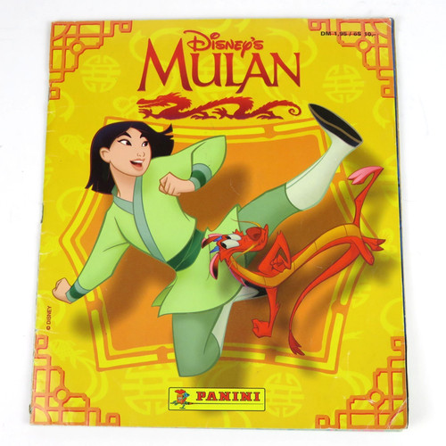 Album figurine mulan panini - album,