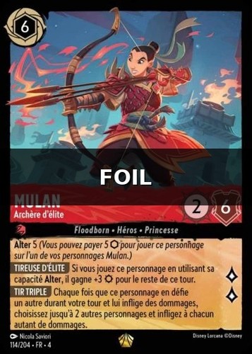 Mulan arciere d - mulan,