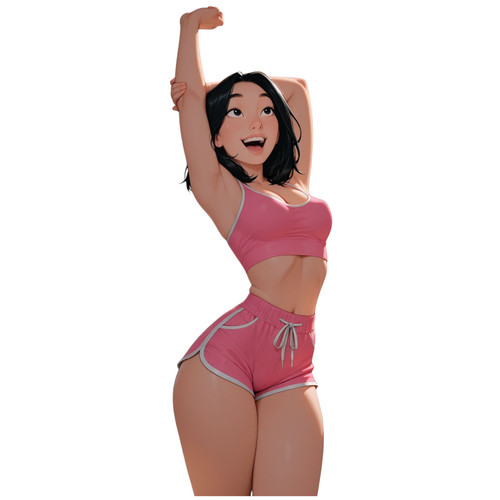Adesivo mulan decalcomania - mulan,