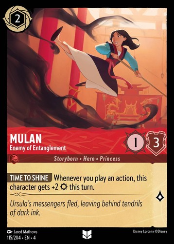 Mulan enemy entanglement - mulan,,