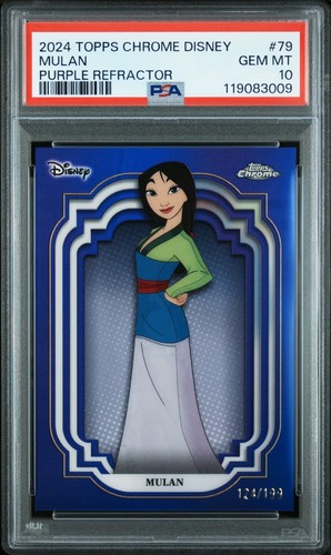 Mulan 2024 topps cromo disney - mulan,