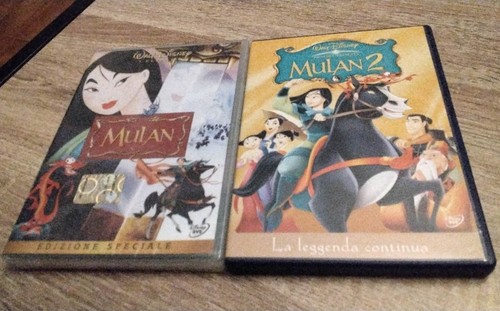 Dvd mulan disney - mulan,