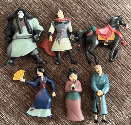 Set figurine disney mulan - set, 6