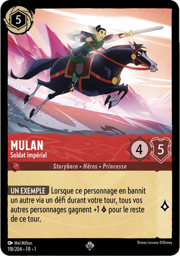Mulan soldato imperiale - soldato,